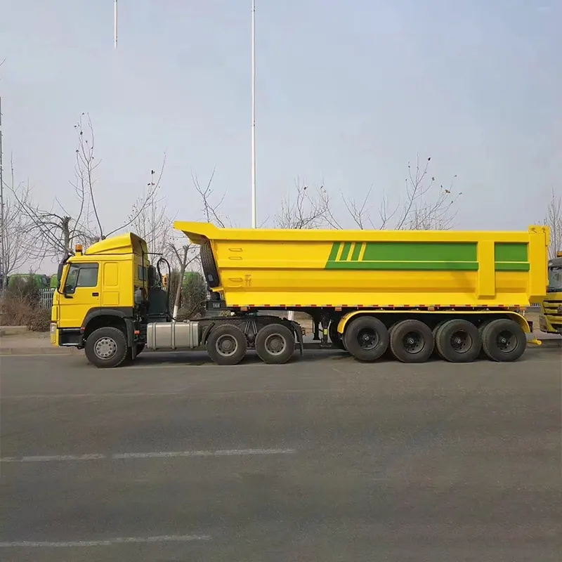 Ano ang mga gamit at tampok ng Dump Semi Trailer?