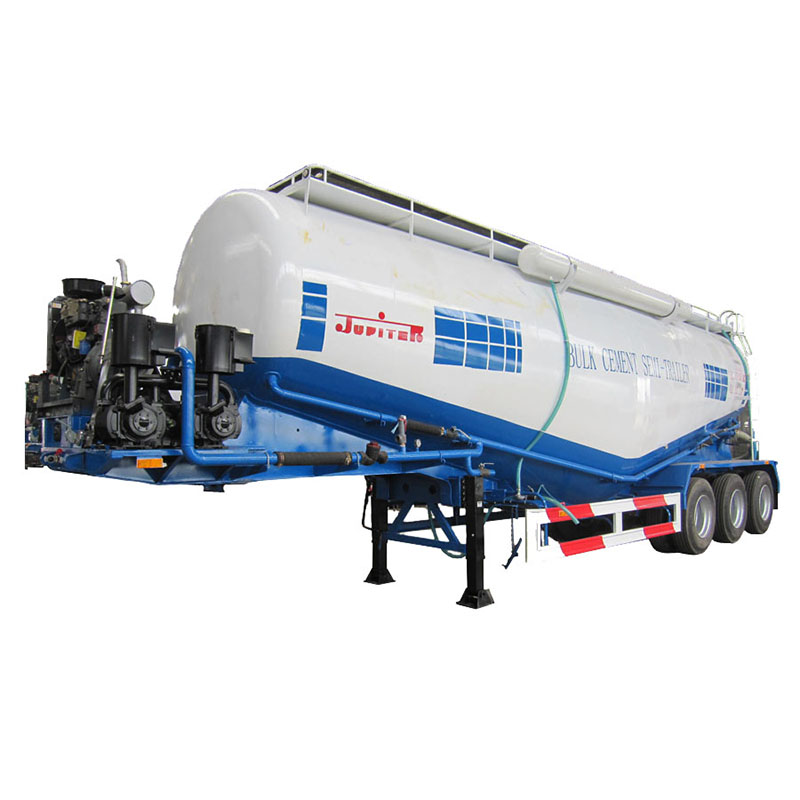 40CBM 3 Axles Bulk Cement Semi Trailer