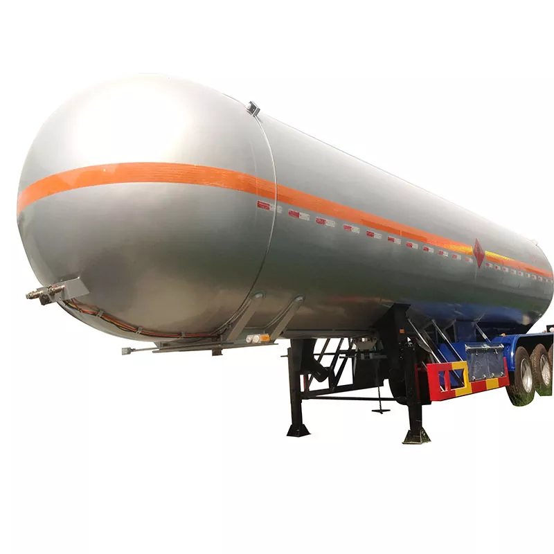 50cbm 3-axle Lpg Tanker Trailer na may Asme Standard