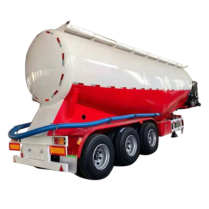 Bulk semento tanker semi trailer